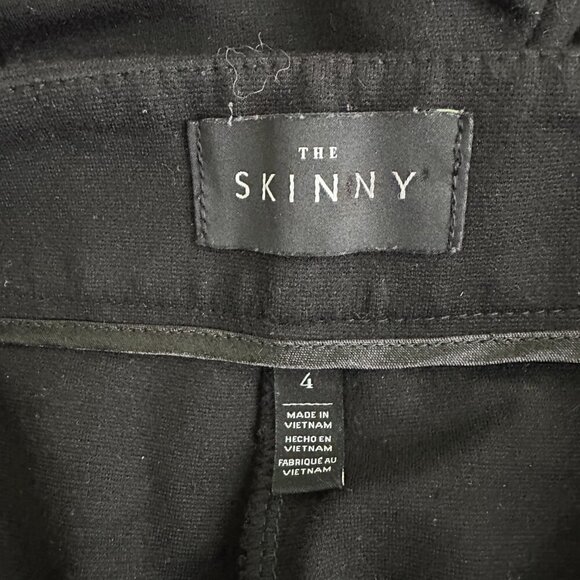 2/$30 White House Black Market Body Comfort Ponte Pants Black 4 #A0160 - Picture 6 of 9